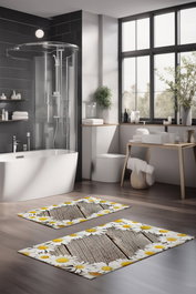 Mijölnir Juego de alfombrillas de baño CT-5228 Multicolor